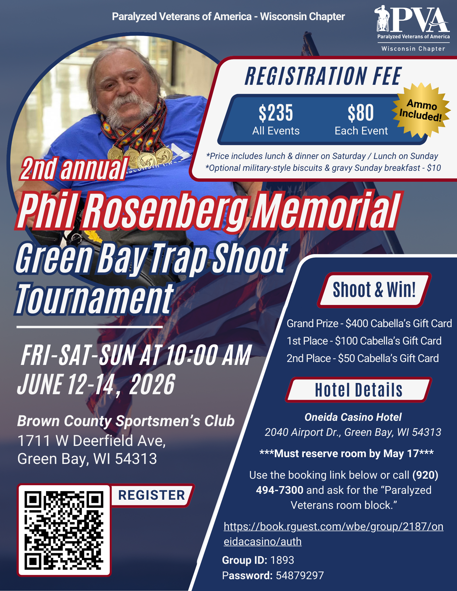 Phil Rosenberg Memorial Green Bay Trap Shoot Tournament