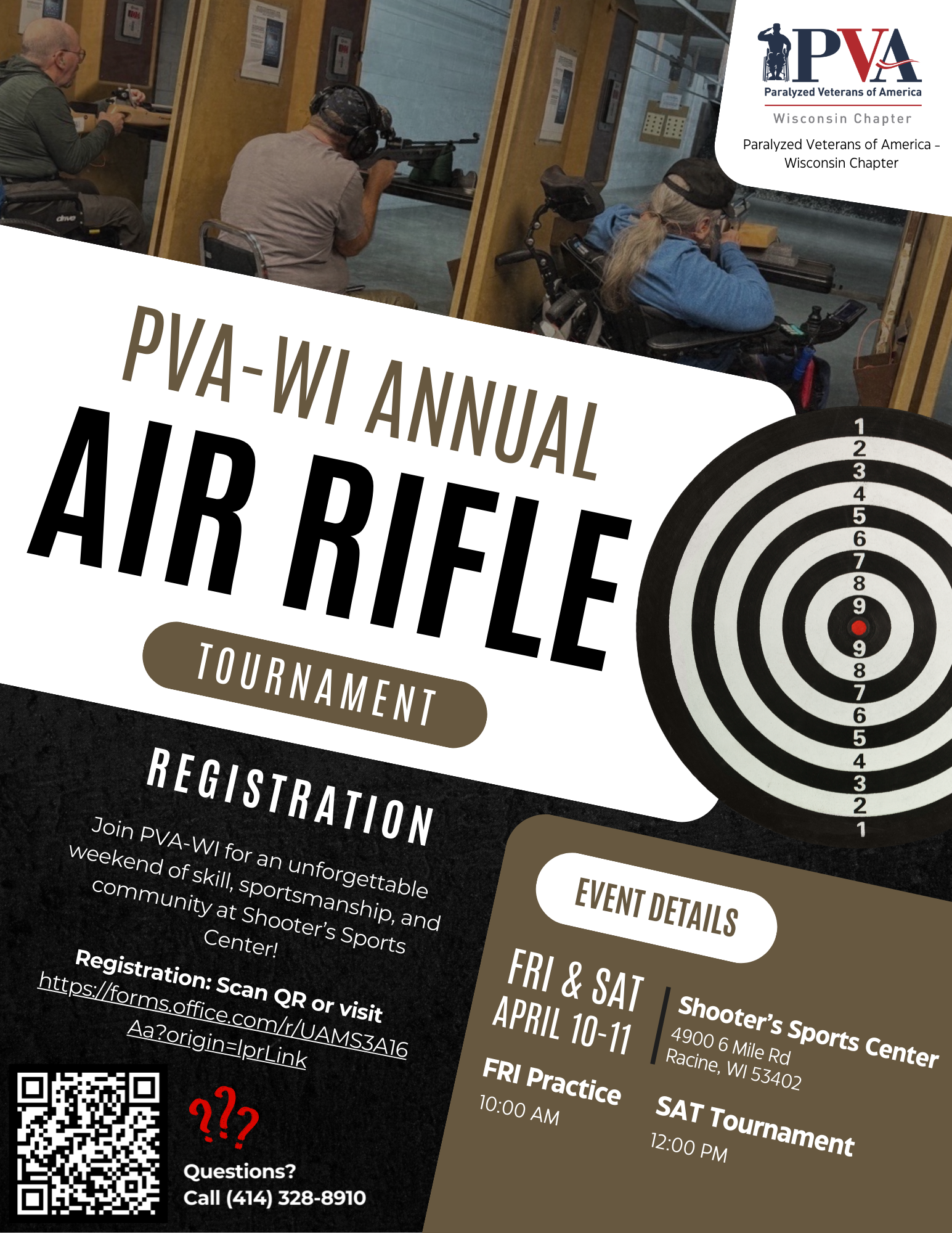 PVA-WI Annual Air Rifle Tournament