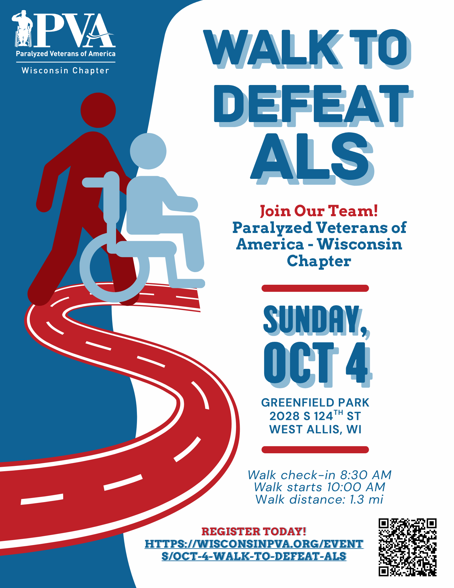 Oct 4, 2026: Walk to Defeat ALS