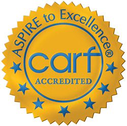 CARF Accredited Seal