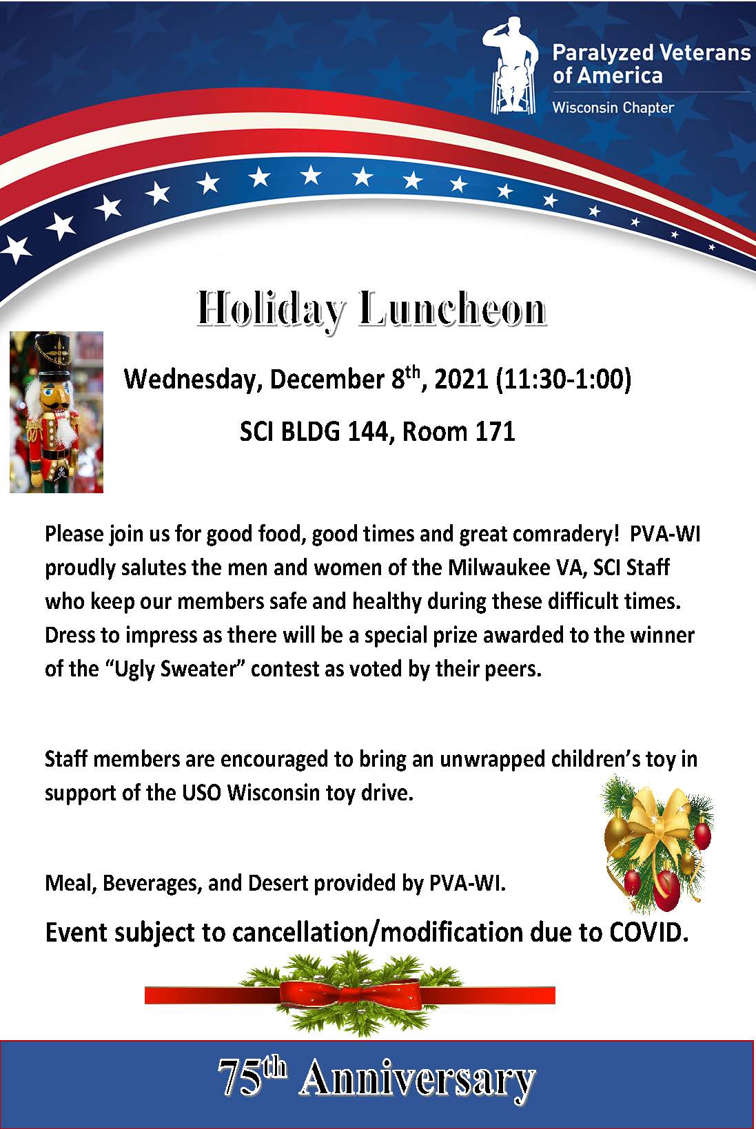 Holiday luncheon