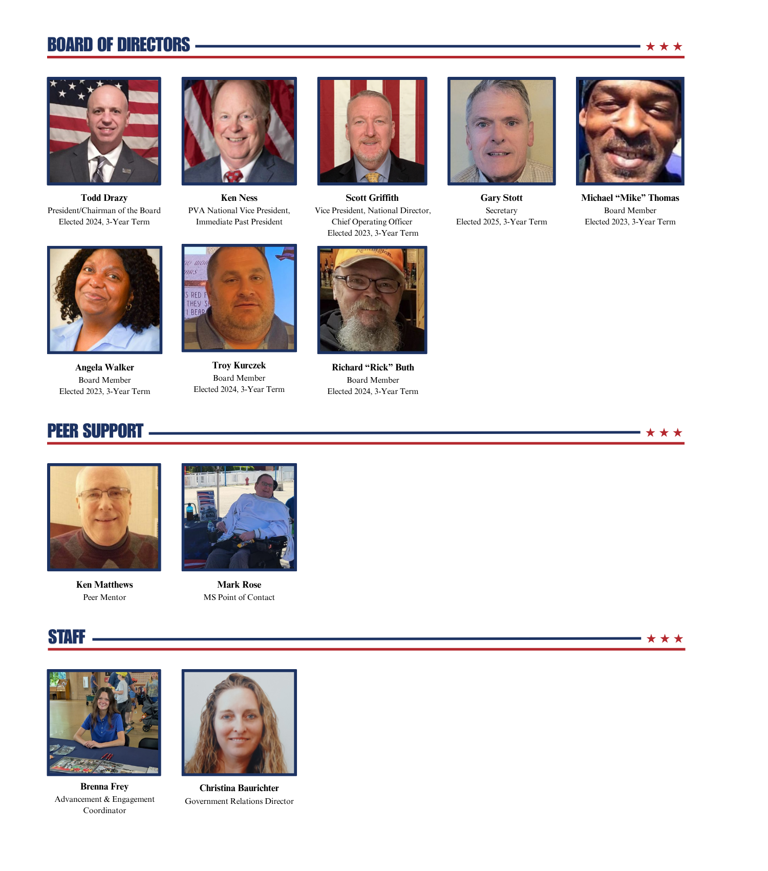 Board of Directors & Staff