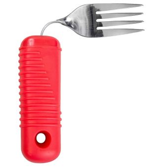 Power of Red Bendable Large Handle Fork