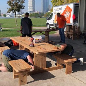 Building Accessible Picnic Tables for Local Parks