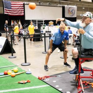 National Veterans Wheelchair Games - Shot Put