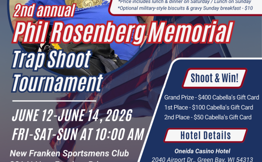 June 12-14: Join Us for the Phil Rosenberg Memorial Trap Shoot Tournament!